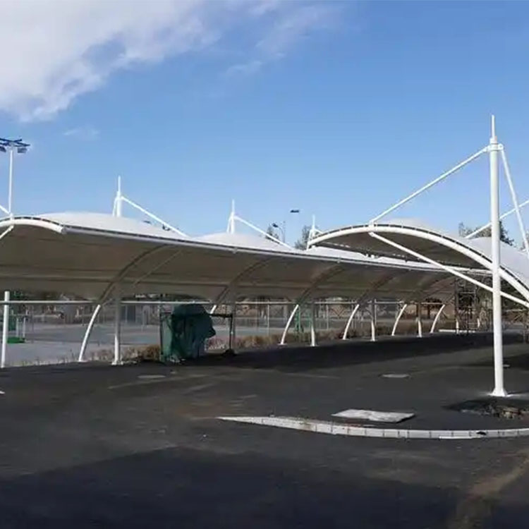 北川膜结构电动车棚