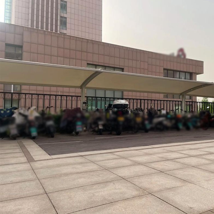 北川膜结构电动车棚