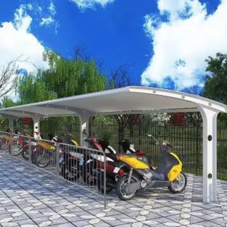 北川膜结构电动车棚